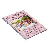 Liefdesbriefjes voor moeder of Vaderdag - srf Notitieboek (Rechterzijde)