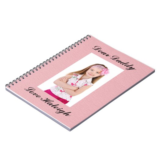 Liefdesbriefjes voor papa, moeder, grootouders... notitieboek (Linkerzijde)