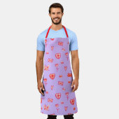 Liefdesbriefjes & Zoete Leckernijen Schort (Gedragen)