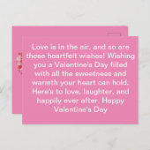 Liefdesbriefjes: zoetheid op je pad sturen briefkaart (Voorkant / Achterkant)