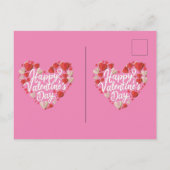 Liefdesbriefjes: zoetheid op je pad sturen briefkaart (Achterkant)