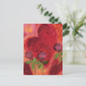 liefdesbriefkaart briefkaart (Staand voorkant)