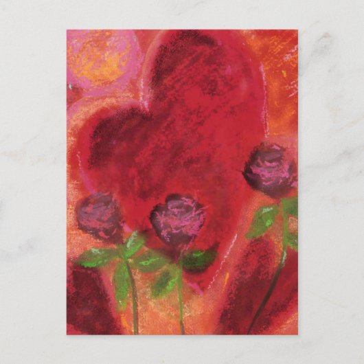 liefdesbriefkaart briefkaart (Voorkant)