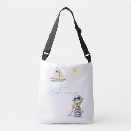 Liefdesbriefontwerp - Liefde, Capri xxoo Crossbody Tas