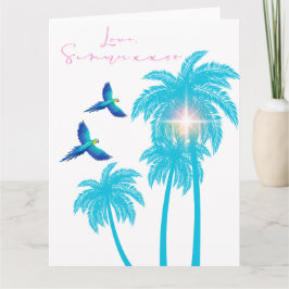 Liefdesbriefontwerp - Liefde, Zomer xxoo Kaart