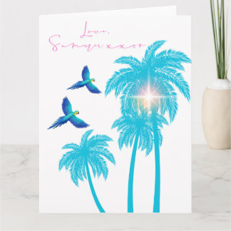Liefdesbriefontwerp - Liefde, Zomer xxoo Kaart