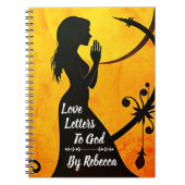 Liefdesbrieven aan God - Custom Prayer Journal Notitieboek (Voorkant)