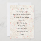 Liefdesbrieven MICRO BRUILOFT Handgeschreven Roman Kaart (Voorkant)