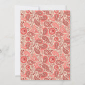 Liefdesbrieven MICRO BRUILOFT Handgeschreven Roos  Kaart (Achterkant)