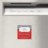 Liefdesbrieven Nautical Save the Date Magnet (Insitu (Vaatwasser))