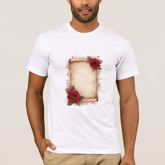 liefdesbrieven t-shirt (Voorkant)