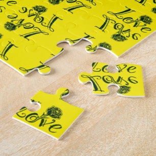 Liefdesbrieven: versmelting van typografie en Natu Legpuzzel