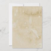 Liefdesbrieven Vintage Landelijke Charme Micro Bru Kaart (Achterkant)