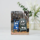 liefdesbrievenbussen : ik hart je briefkaart (Staand voorkant)