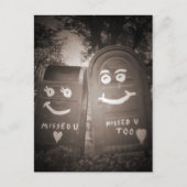 liefdesbrievenbussen : Ik heb je gemist Briefkaart (Voorkant)