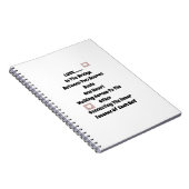 Liefdesbrug Notitieboek (Rechterzijde)