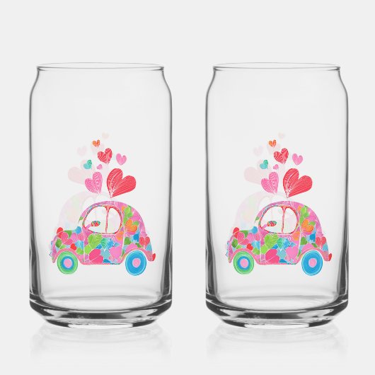 Liefdesbug Soda Glas (Achterkant)
