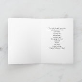 Liefdesbuien voor Valentijnsdag met ballet Kaart (Binnen)