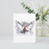 Liefdescadeau voor haar briefkaart (Staand voorkant)