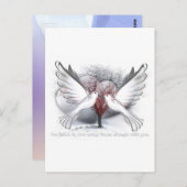 Liefdescadeau voor haar briefkaart (Voorkant / Achterkant)