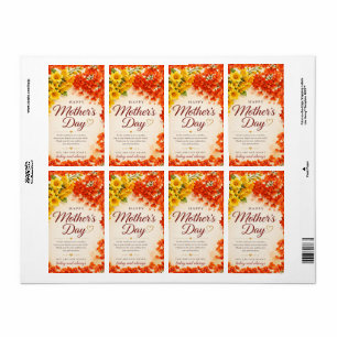 LIEFDESCADEAU VOOR MOEDERDAG  ETIKET