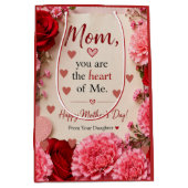 LIEFDESCADEAU VOOR MOEDERDAG  MEDIUM CADEAUZAKJE (Voorkant)