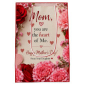 LIEFDESCADEAU VOOR MOEDERDAG  MEDIUM CADEAUZAKJE (Achterkant)
