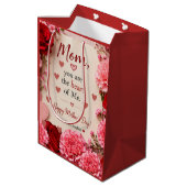 LIEFDESCADEAU VOOR MOEDERDAG  MEDIUM CADEAUZAKJE (Achterkant Gekanteld)