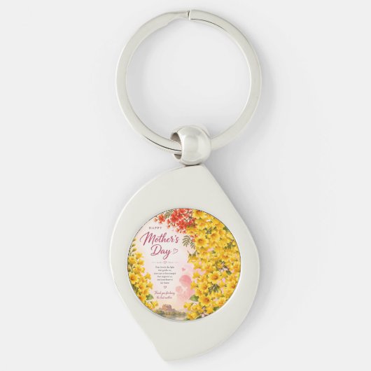 LIEFDESCADEAU VOOR MOEDERDAG  SLEUTELHANGER (Voorkant)
