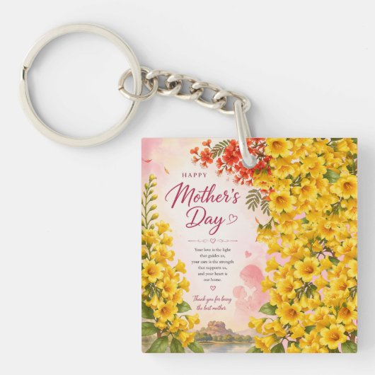 LIEFDESCADEAU VOOR MOEDERDAG SLEUTELHANGER (voorkant)