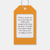 Liefdescadeaukaartje Cadeaulabel (Achterkant)