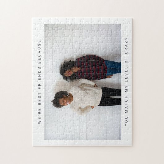 Liefdescadeaus | Aangepaste foto en tekst Legpuzzel (Verticaal)