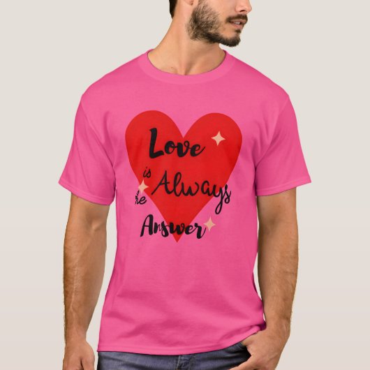 Liefdescadeaus grappig t-shirt (Voorkant)