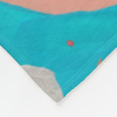Liefdescirkels fleece deken (Hoek)