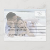 Liefdescirkels | Lotus Koi Double XI Bewaar de dat Aankondigingskaart (Achterkant)