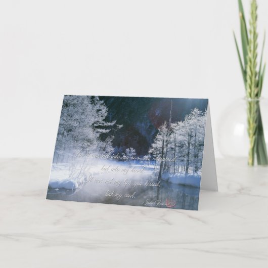 Liefdescitaat van Judy Garland Valentijnskaart Feestdagen Kaart (Voorkant)