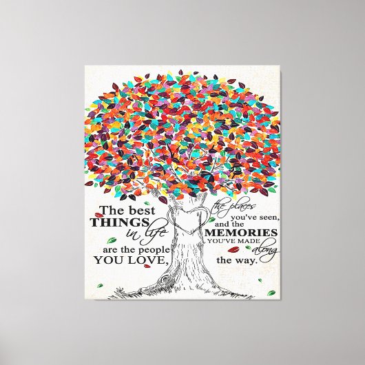 Liefdescitaat voor man, verjaardagscadeau voor ech canvas afdruk (Voorkant)