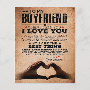 Liefdescitaat voor vriend, verjaardag van de liefd flyer