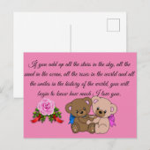 liefdescitaten briefkaart (Voorkant / Achterkant)