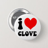 liefdesclove ronde button 5,7 cm (Voorkant /achterkant)