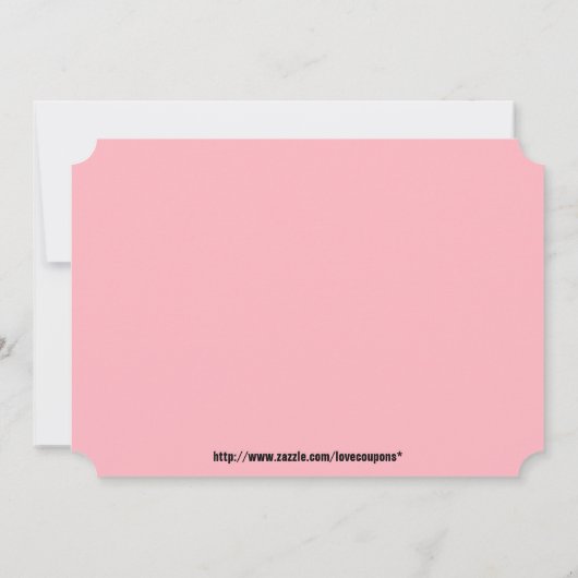 Liefdescoupon voor massage kaart (Achterkant)