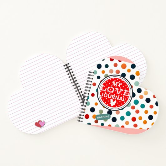 liefdesdagboek voor kinderen  notitieboek (Binnen)