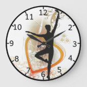 liefdesdans grote klok (Voorkant)