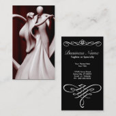 liefdesdans visitekaartje (Voorkant / Achterkant)