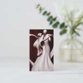 liefdesdans visitekaartje (Staand voorkant)