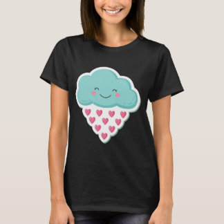 Liefdesdouche: Happy Rain Cloud T-Shirt Design