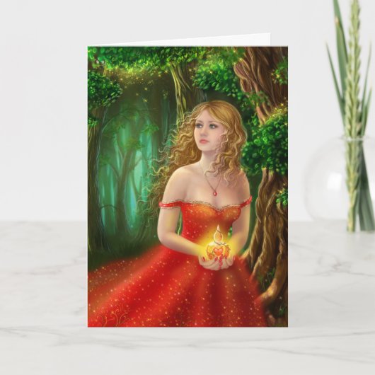 Liefdesdrank Kaart (Voorkant)