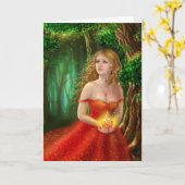 Liefdesdrank Kaart (Gele Bloem)