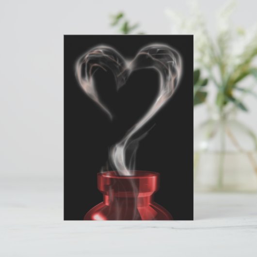 liefdesdrank kaart (Staand voorkant)