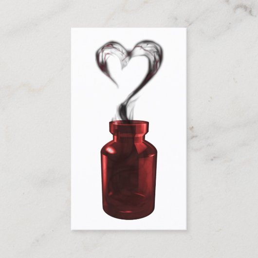 liefdesdrank visitekaartje (Voorkant)
